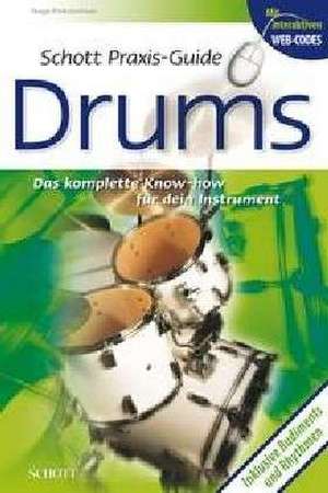 Schott Praxis-Guide Drums de Hugo Pinksteboer