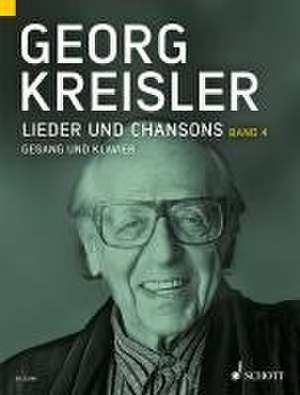 Lieder und Chansons. Gesang und Klavier. Band 4 de Georg Kreisler