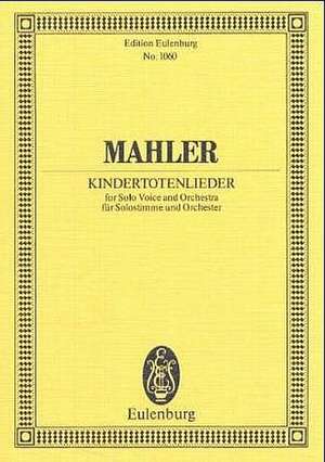 Kindertotenlieder de Gustav Mahler