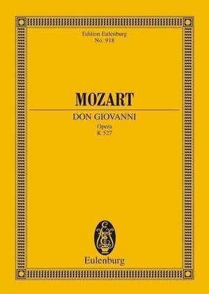 Don Giovanni, K. 527: Study Score de Wolfgang Amadeus Mozart