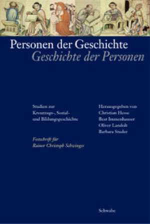 Personen der Geschichte - Geschichte der Personen de Christian Hesse