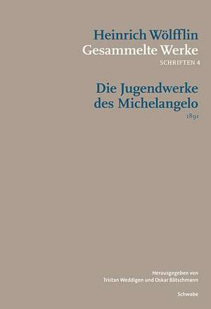 Die Jugendwerke des Michelangelo de Tristan Weddigen