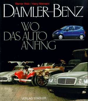 Daimler-Benz. Wo das Auto anfing de Werner Walz