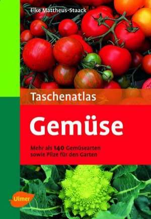 Taschenatlas Gemüse de Elke Mattheus-Staack