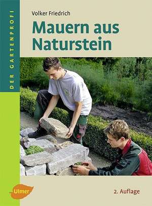 Mauern aus Naturstein de Volker Friedrich