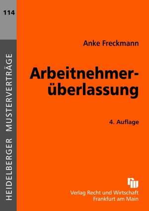 Arbeitnehmerüberlassung de Anke Freckmann