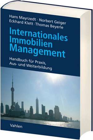 Internationales Immobilienmanagement de Hans Mayrzedt