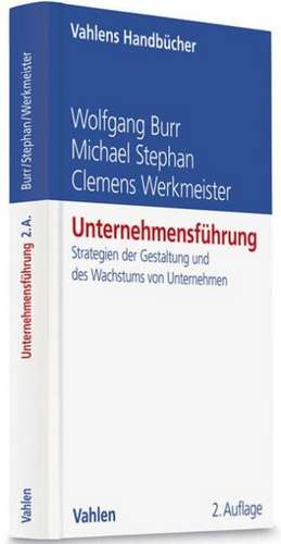 Unternehmensführung de Wolfgang Burr