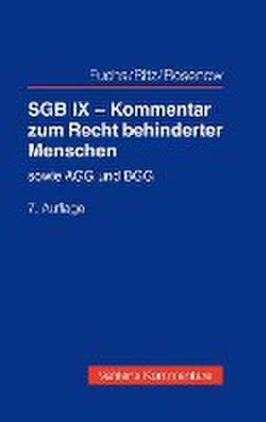 SGB IX - Kommentar/Recht behinderter Menschen