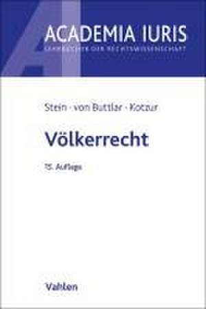 Völkerrecht de Torsten Stein