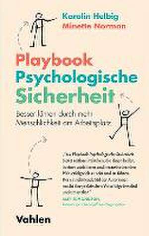 Playbook Psychologische Sicherheit de Karolin Helbig