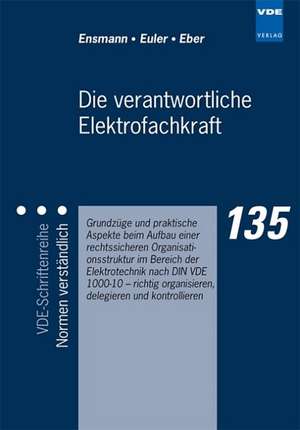 Die verantwortliche Elektrofachkraft de Ralf Ensmann