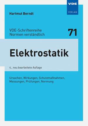 Elektrostatik de Hartmut Berndt