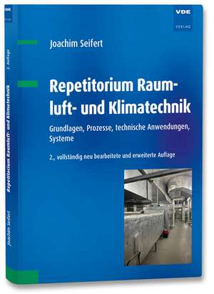 Repetitorium Raumluft- und Klimatechnik de Joachim Seifert