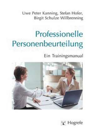 Professionelle Personenbeurteilung de Uwe Peter Kanning