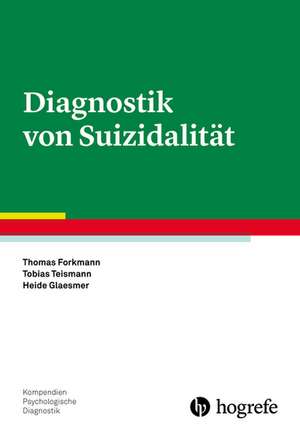 Diagnostik von Suizidalität de Thomas Forkmann