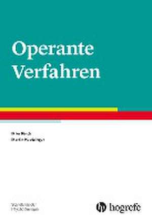 Operante Verfahren de Martin Hautzinger