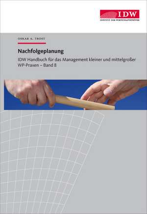 IDW Handbuch für das Management kleiner und mittelgroßer WP-Praxen de Martin Boerger