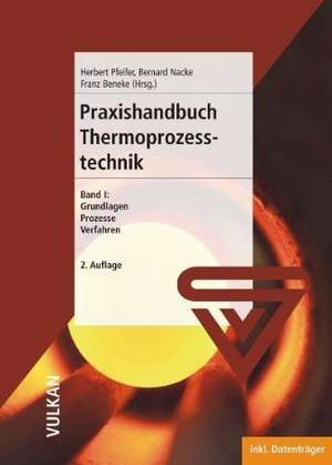 Praxishandbuch Thermoprozesstechnik 1 de Egbert Baake