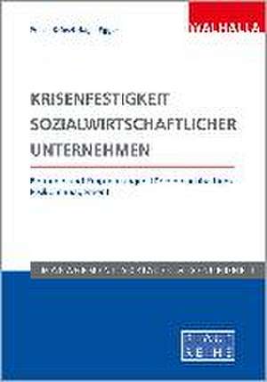 Krisenfestigkeit sozialwirtschaftlicher Unternehmen de Thomas Prinz