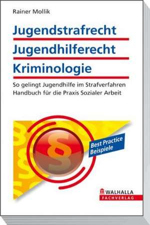 Jugendstrafrecht, Jugendhilferecht, Kriminologie de Rainer Mollik