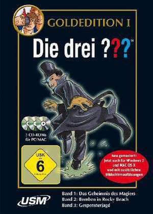 Die drei ??? Goldedition. Band 1-3 (drei Fragezeichen) / Windows Vista/XP/2000/ME/98SE