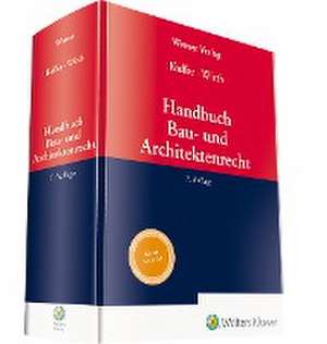 Handbuch Bau- und Architektenrecht de Johann Kuffer