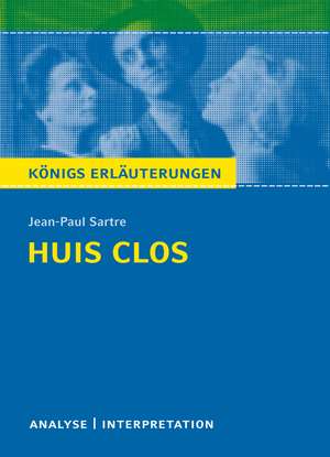 Sartre, J: Huis clos (Geschlossene Gesellschaft)