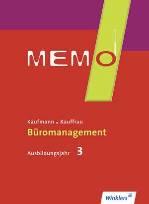 MEMO 3. Ausbildungjahr. Schülerband de Jürgen Gratzke