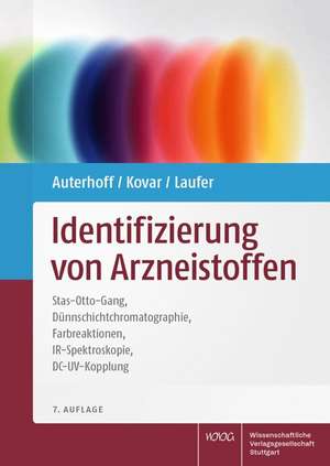 Identifizierung von Arzneistoffen de Harry Auterhoff