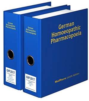 German homoeopathic pharmacopoeia including 14th supplement 2017 de Medpharm Scientific Publishers