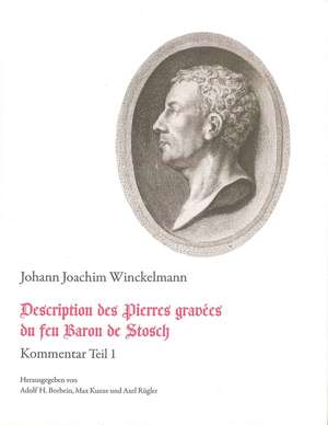 Description des Pierres gravées du feu Baron de Stosch de Johann Winckelmann