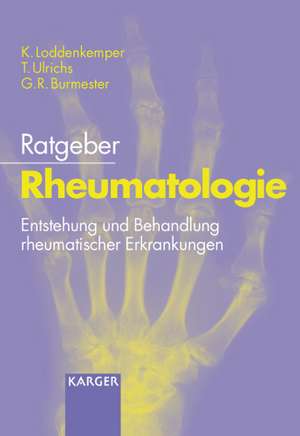 Ratgeber Rheumatologie de K. Loddenkemper