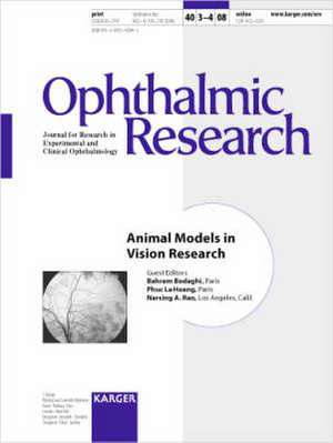 Animal Models in Vision Research 2008