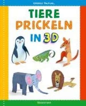 Tiere prickeln in 3D. Prickeln - Zum Basteln, Falten und spielen. de Norbert Pautner