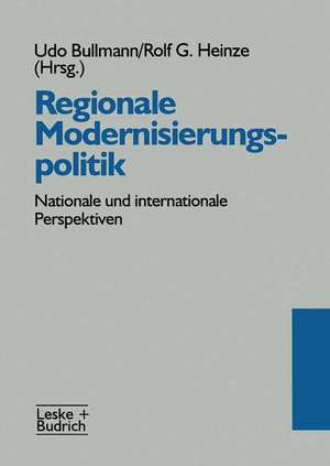 Regionale Modernisierungspolitik: Nationale und internationale Perspektiven de Udo Bullmann