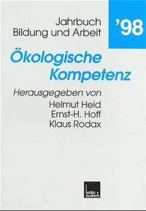 Ökologische Kompetenz de Helmut Heid