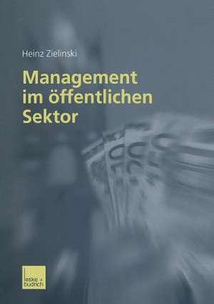 Management im öffentlichen Sektor de Heinz Zielinski