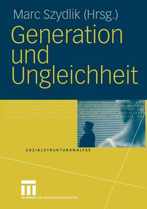 Generation und Ungleichheit de Marc Szydlik