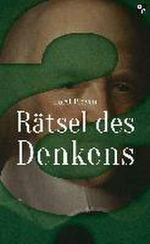 Rätsel des Denkens de Horst Prayon