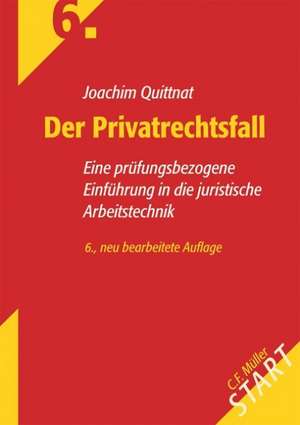 Der Privatrechtsfall de Joachim Quittnat