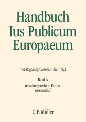 Ius Publicum Europaeum 4 de Armin von Bogdandy