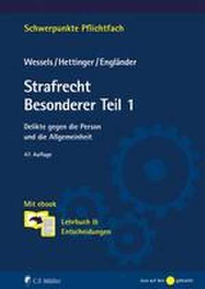 Strafrecht Besonderer Teil / 1 de Johannes Wessels