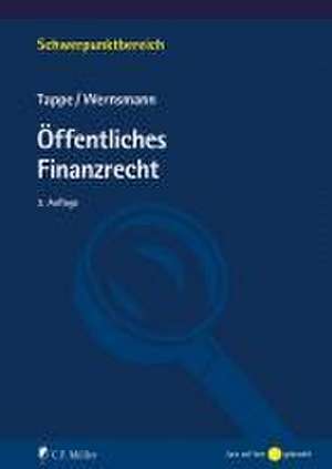 Öffentliches Finanzrecht de Henning Tappe