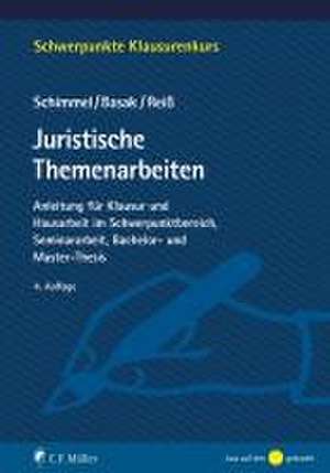 Juristische Themenarbeiten de Roland Schimmel