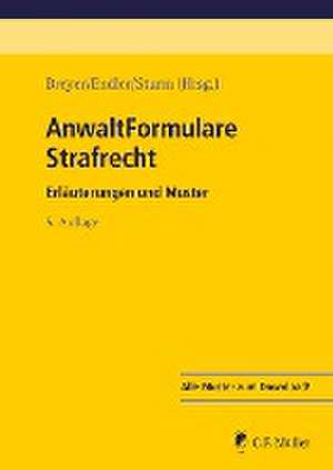 AnwaltFormulare Strafrecht de Steffen Breyer