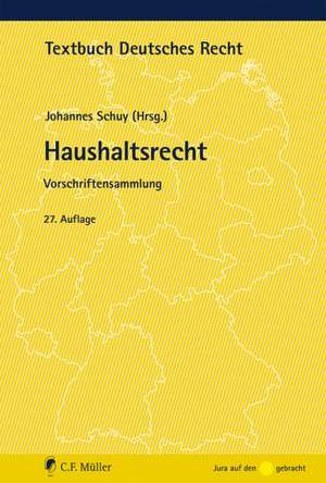 Haushaltsrecht de Johannes Schuy