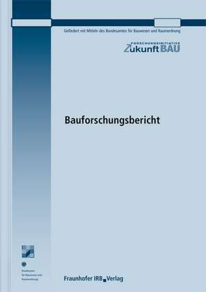 Eingefasstes Mauerwerk als Möglichkeit zur Erhöhung der Tragfähigkeit von Aussteifungswänden. Abschlussbericht de Wolfram Jäger