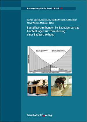 Bauteilbeschreibungen im Bauträgervertrag de Rainer Oswald