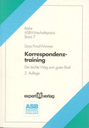 Korrespondenztraining de Doris Prinzl-Wimmer